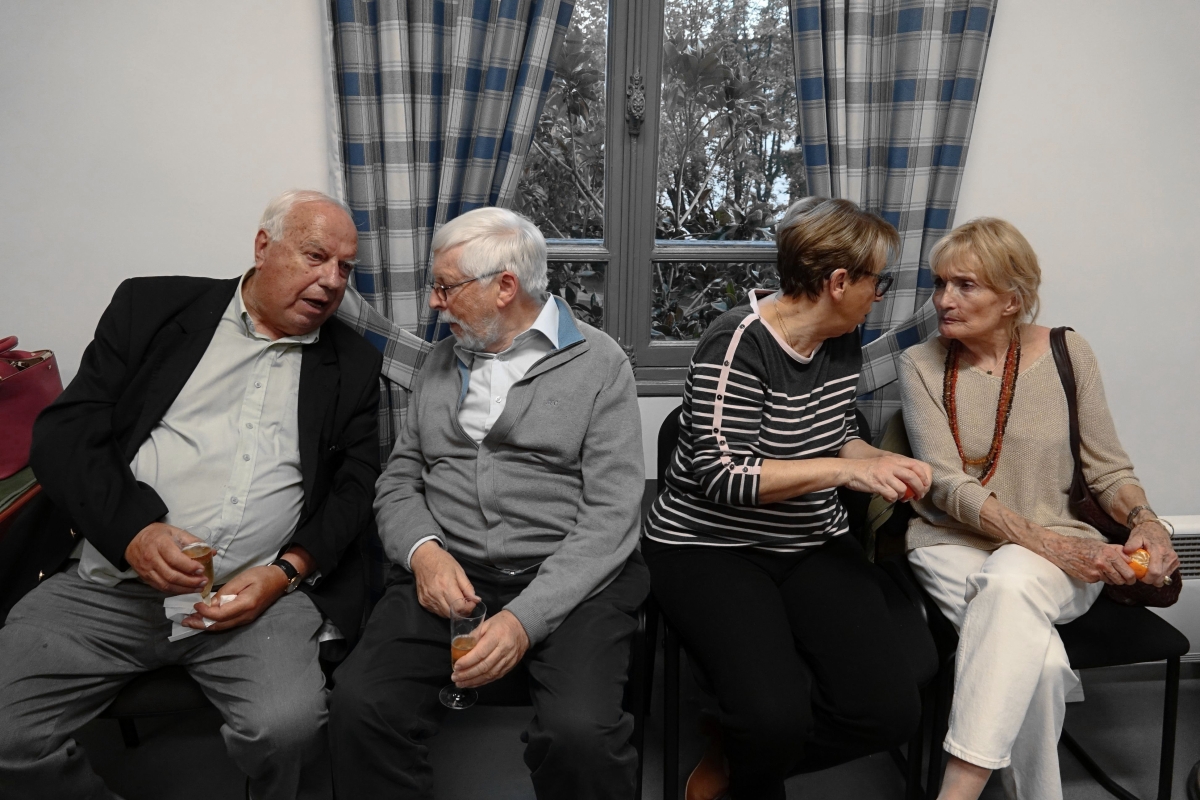 15 octobre 2019. Cocktail offert par Michel Talagrand à l'occasion de son prix Shaw de mathématiques — photo 50